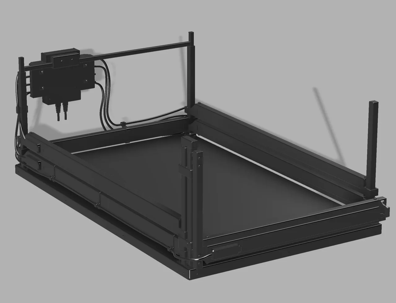 Large forrat.eu infrared locomotion monitoring frame
